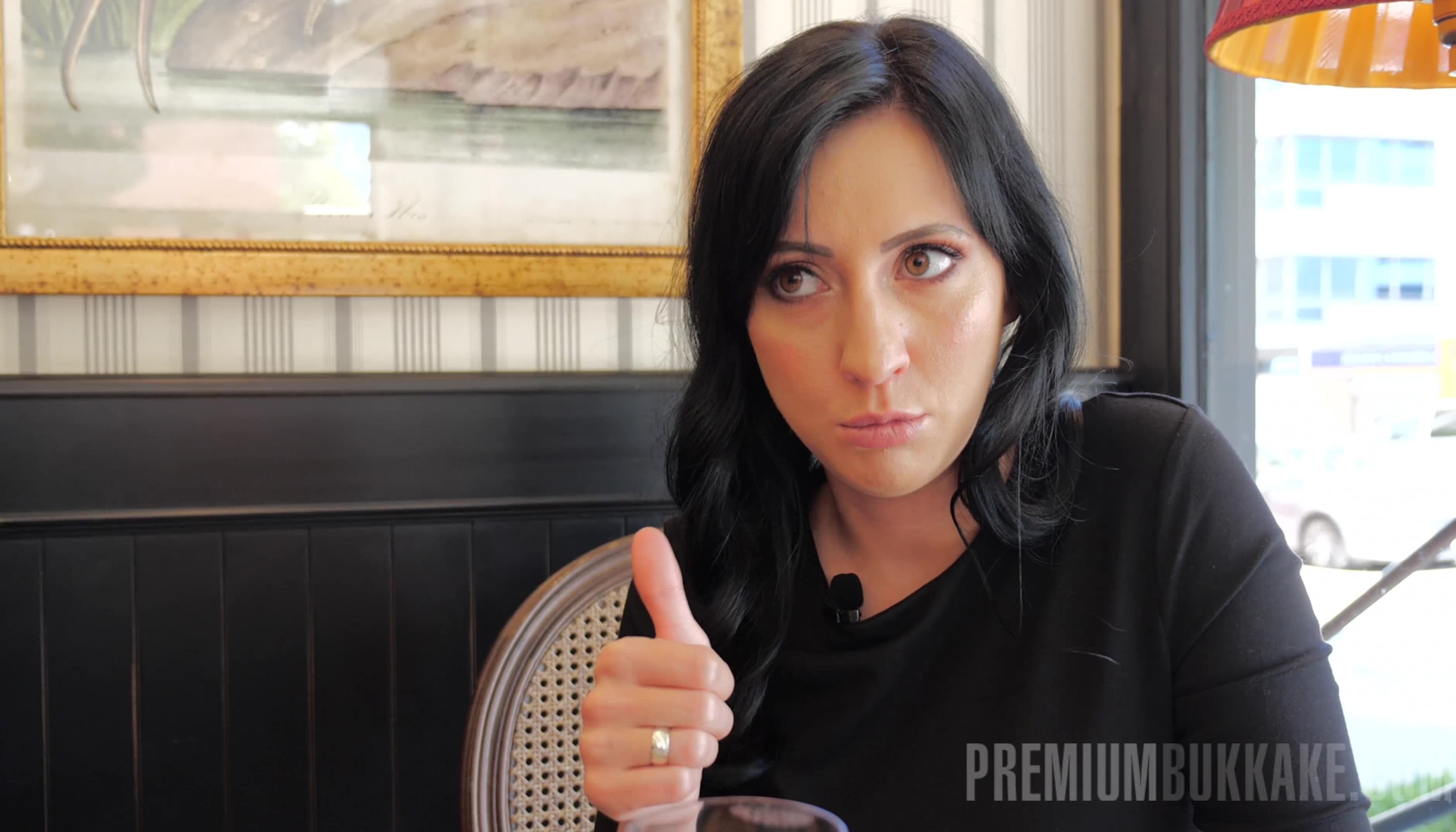 Sherry Vine #4 - Interview Before Bukkake