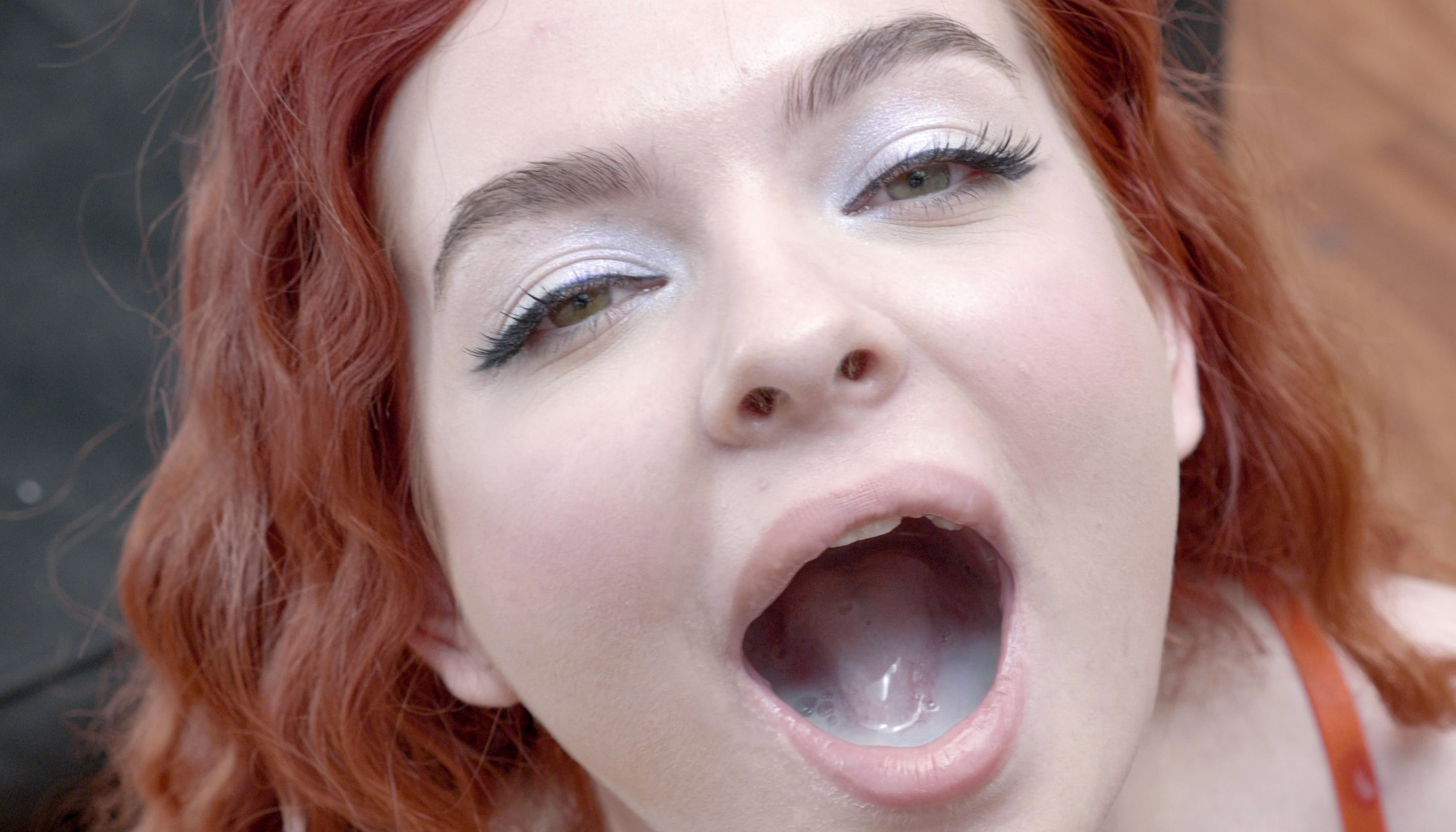 Miss Olivia #3 - Interview Before Bukkake